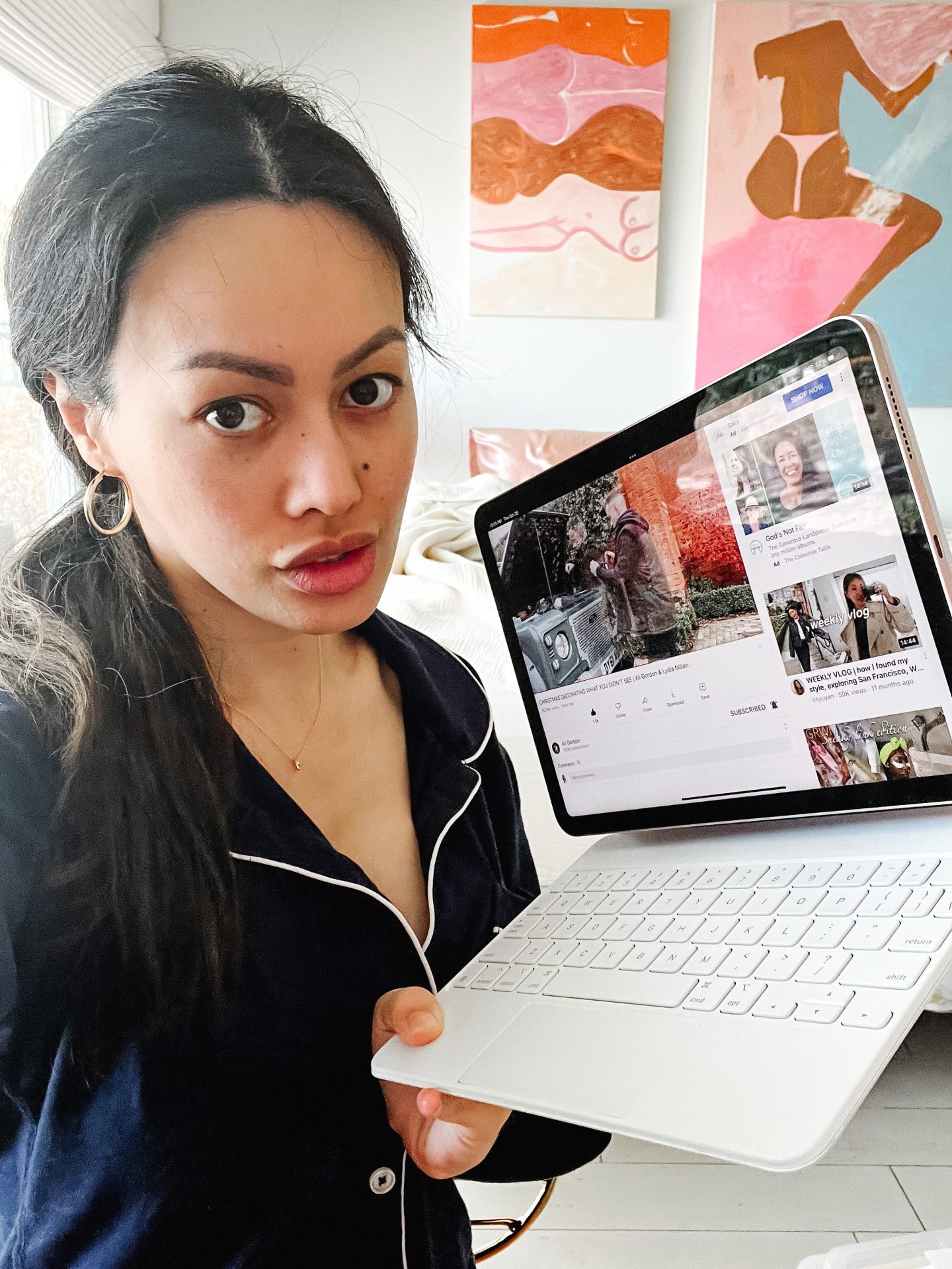 ipad air review with magic keyboard