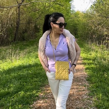 Jeans?! My New Misook Cashmere & Jeans Look