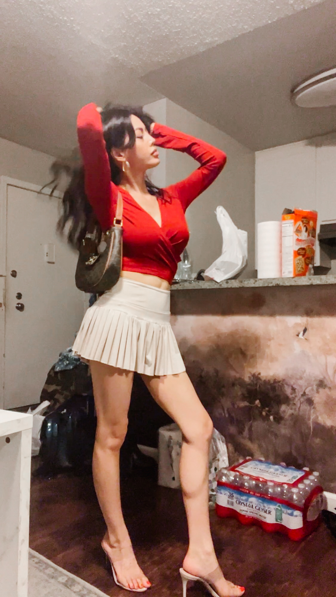 30 days of being fabulous, daily glam challenge, beauty challenge, self-care routine, hair care tips, shiny hair routine, bouncy hair secrets, makeup routine, flawless skin, skincare routine, Korean beauty products, Japanese silk hair, hair styling tips, Dyson Airwrap, hairspray tips, flat stomach maintenance, confidence boost, fashion routine, wardrobe tips, productivity tips, morning routine, daily self-care, show up as best self, glam every day, beauty transformation, lifestyle challenge, feel fabulous every day, discipline and self-love, self-respect rituals, glowing skin, body language tips, luxury beauty products