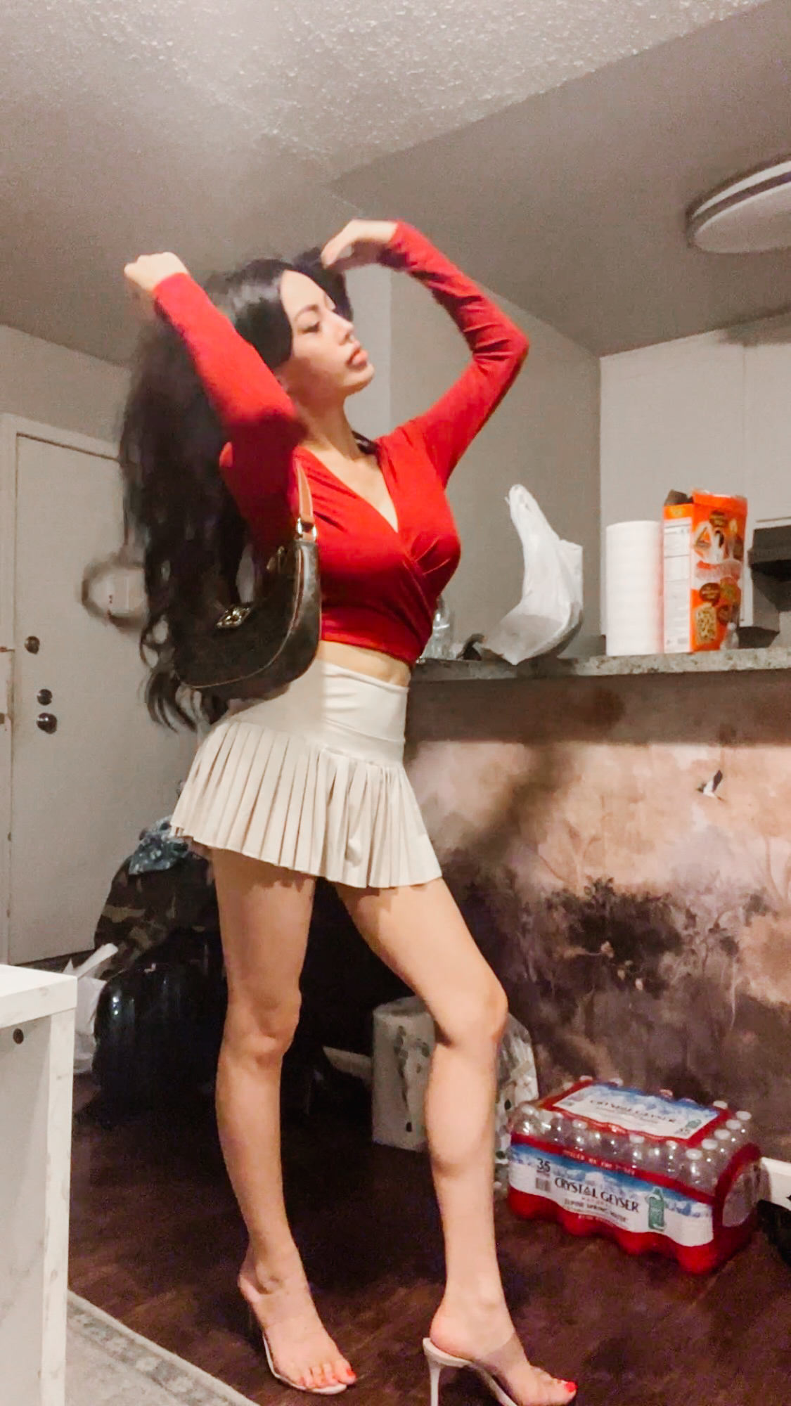 30 days of being fabulous, daily glam challenge, beauty challenge, self-care routine, hair care tips, shiny hair routine, bouncy hair secrets, makeup routine, flawless skin, skincare routine, Korean beauty products, Japanese silk hair, hair styling tips, Dyson Airwrap, hairspray tips, flat stomach maintenance, confidence boost, fashion routine, wardrobe tips, productivity tips, morning routine, daily self-care, show up as best self, glam every day, beauty transformation, lifestyle challenge, feel fabulous every day, discipline and self-love, self-respect rituals, glowing skin, body language tips, luxury beauty products